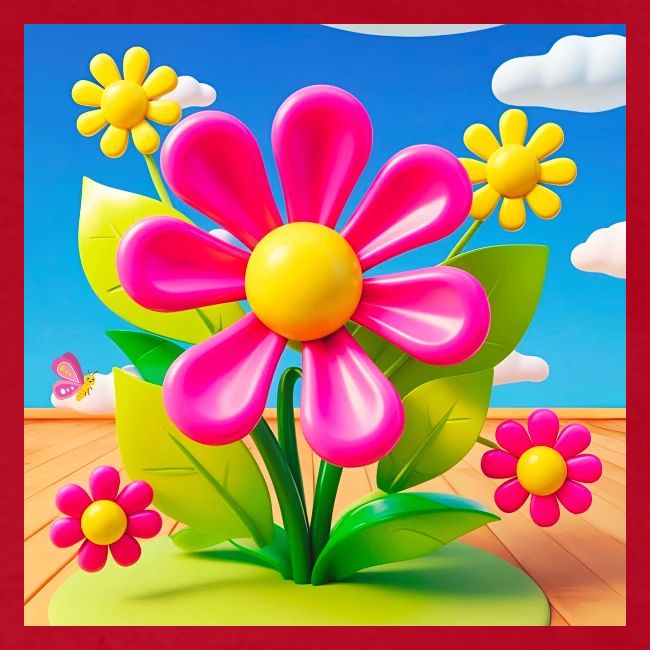 Pink Floral Peace | Sky & Nature Design