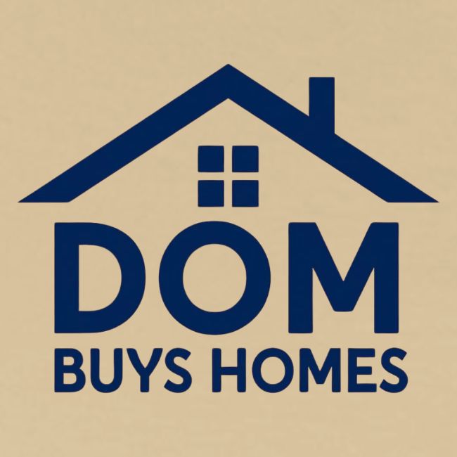 Dom Buys Homes Navy Blue