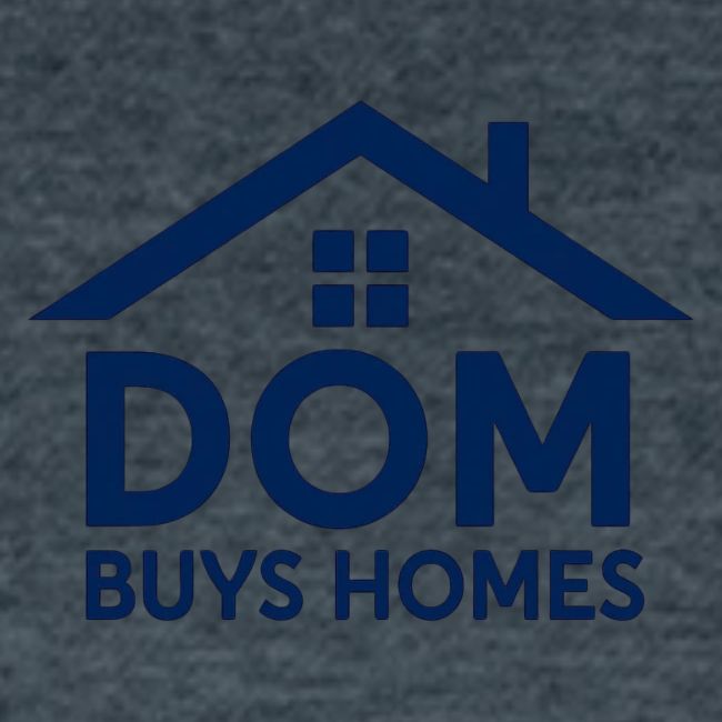 Dom Buys Homes Navy Blue
