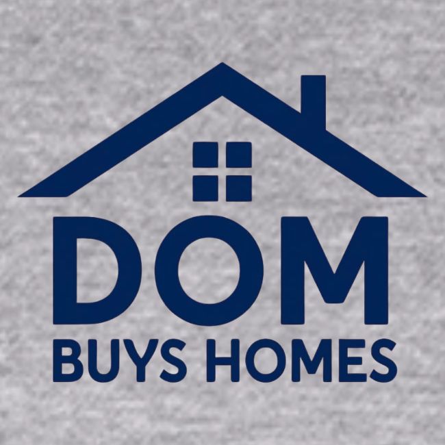 Dom Buys Homes Navy Blue