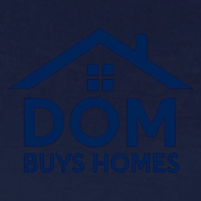 Dom Buys Homes Navy Blue