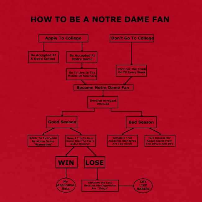 How To Be A Notre Dame Fan