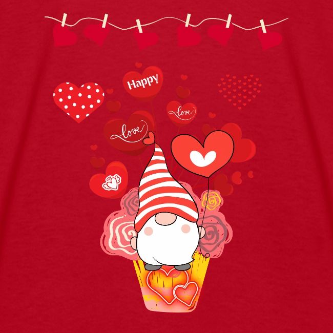 Design wrapped in love hearts, vibrating in love.