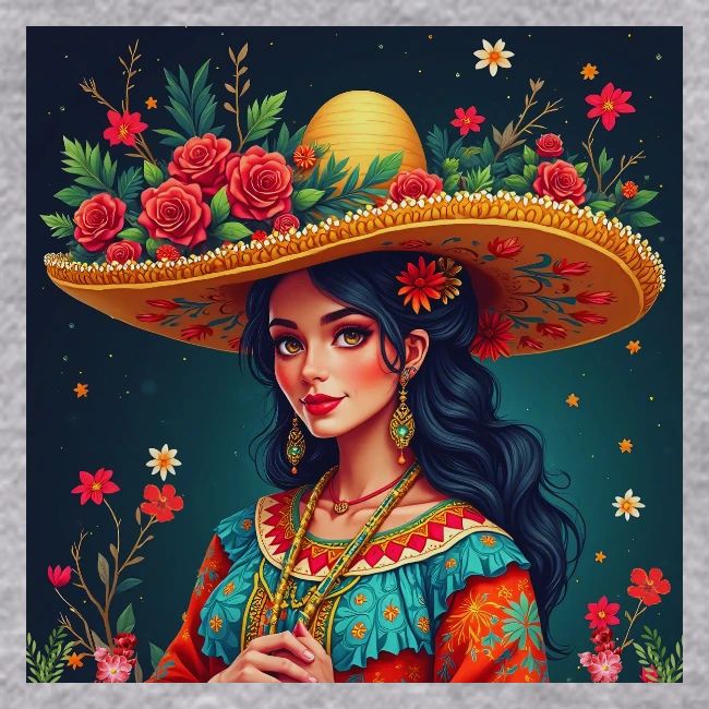 Mexican Design, Regional Mexican Charro Woman