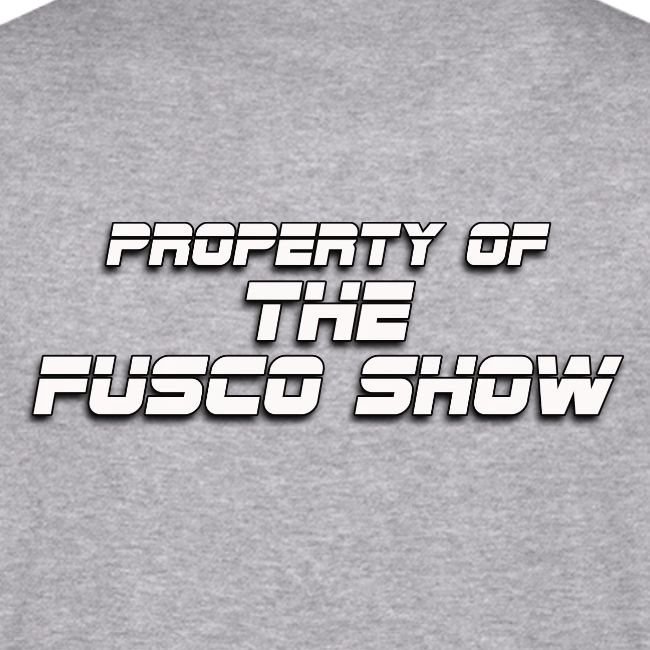 Producer Jay on Dartboard with Fusco Show back