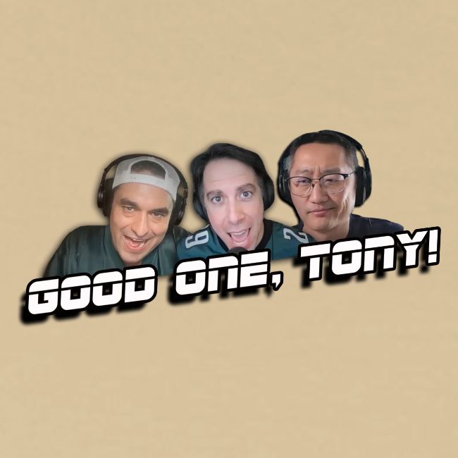 GOOD ONE, TONY! (with Fusco Show back)