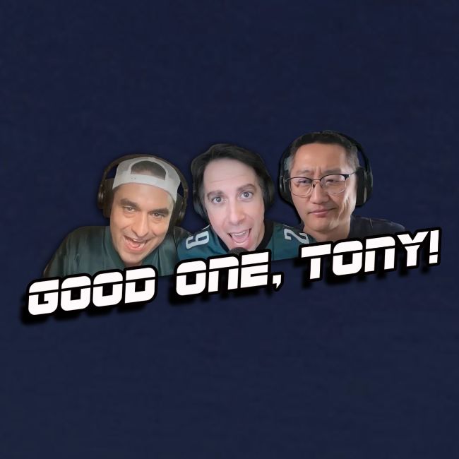 GOOD ONE, TONY! (with Fusco Show back)