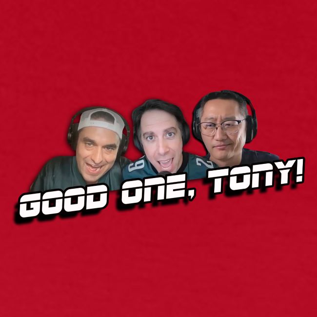 GOOD ONE, TONY! (with Fusco Show back)