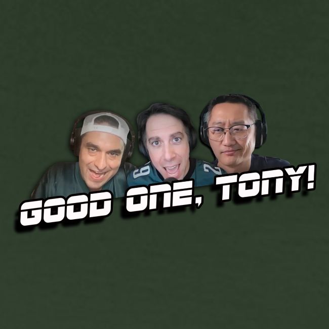 GOOD ONE, TONY! (with Fusco Show back)