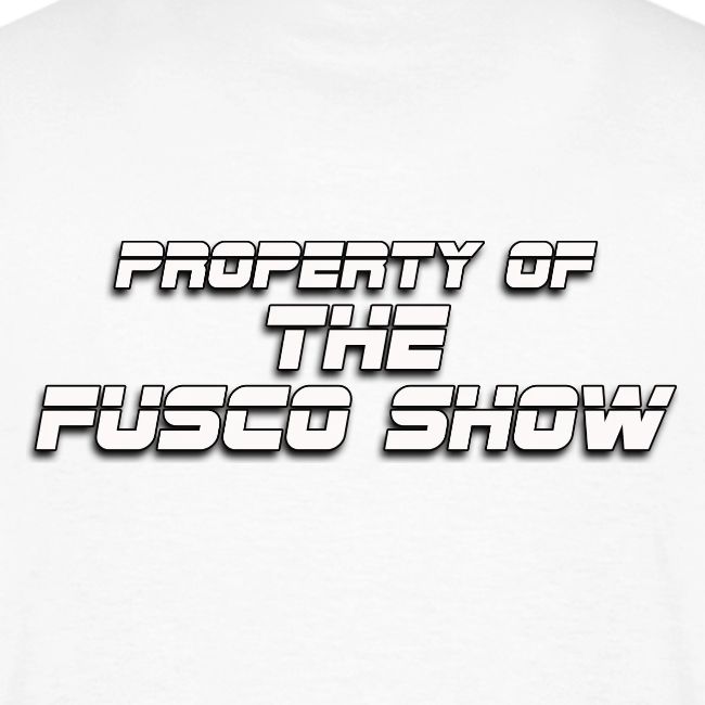 GOOD ONE, TONY! (with Fusco Show back)