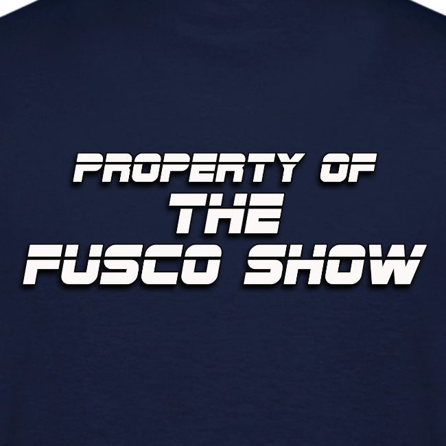 GOOD ONE, TONY! (with Fusco Show back)