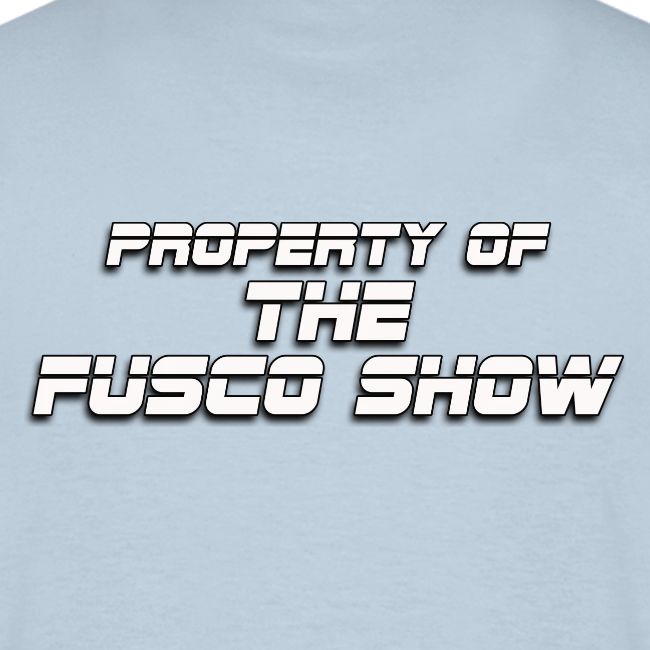 GOOD ONE, TONY! (with Fusco Show back)