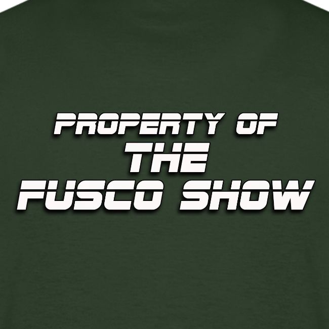 GOOD ONE, TONY! (with Fusco Show back)