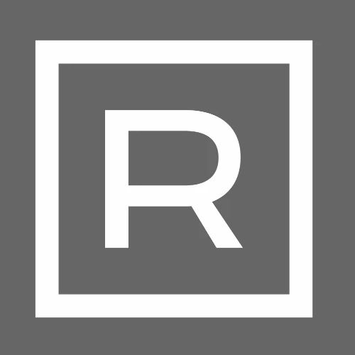 R Square Relationship Logo - Gildan Unisex 50/50 Jersey Polo