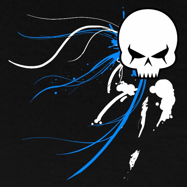 cyber skull bluw