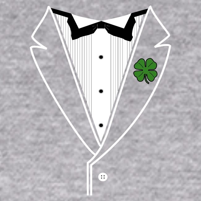 Shamrock Tuxedo w/ White Lapel