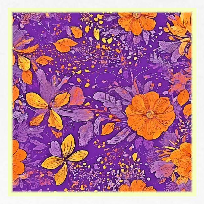A Bunch of Vibrant Flowers