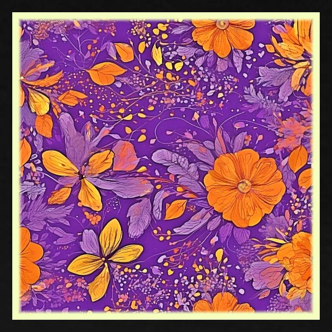 A Bunch of Vibrant Flowers
