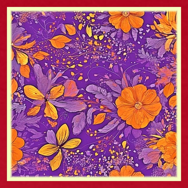 A Bunch of Vibrant Flowers
