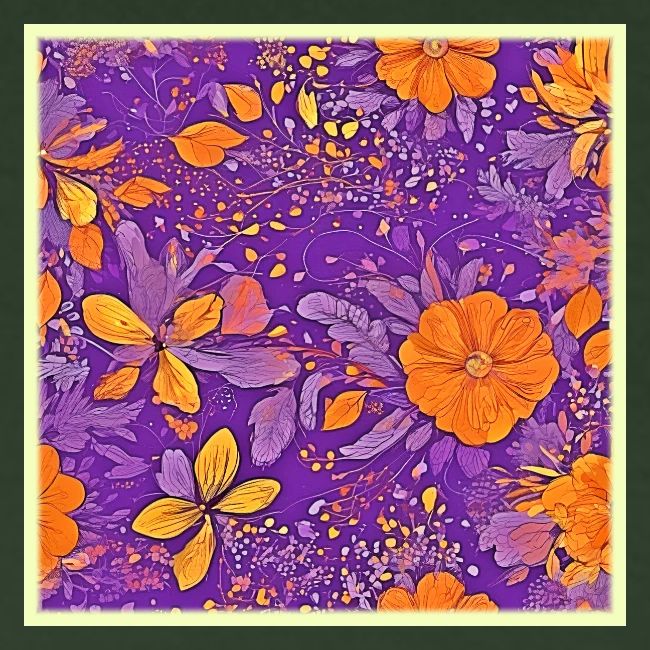 A Bunch of Vibrant Flowers