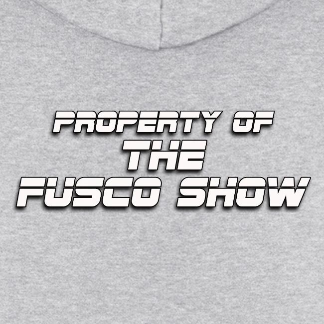 Producer Jay on Dartboard with Fusco Show back