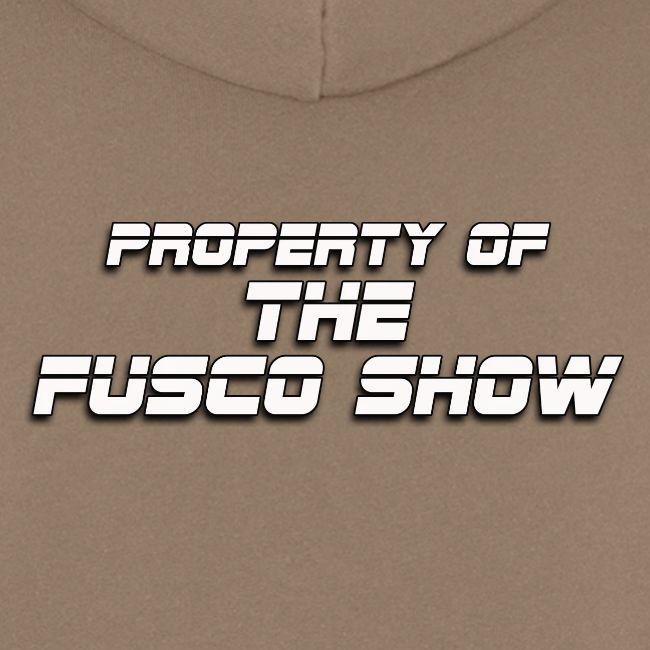 Producer Jay on Dartboard with Fusco Show back