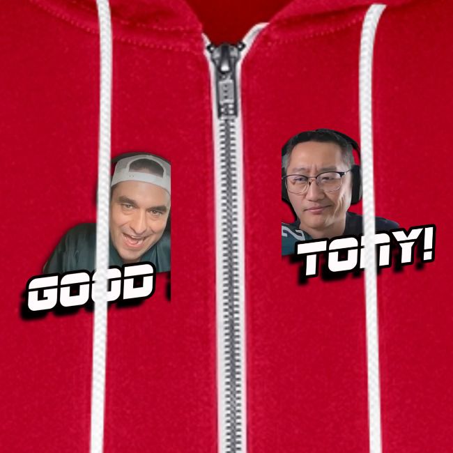 GOOD ONE, TONY! (with Fusco Show back)