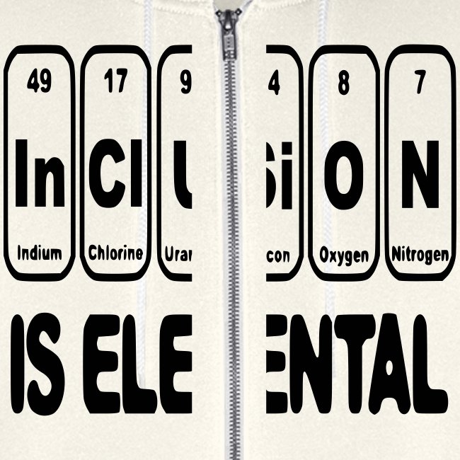 Inclusion is elemental, important #