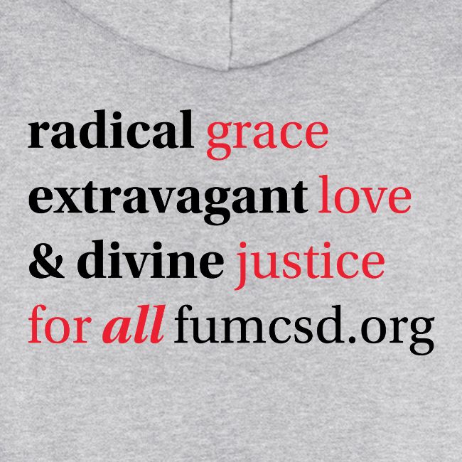 Grace. Love. Justice. serif font