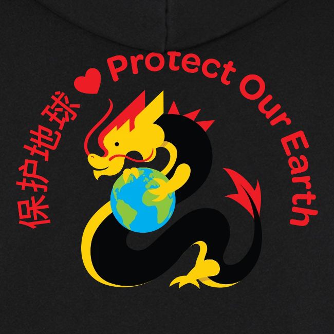 Kindness Dragon with Earth Red