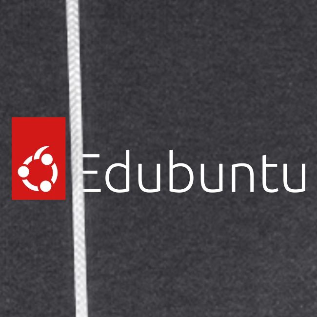 Edubuntu Logo 2023 - White