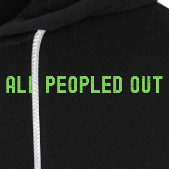 all peopled out