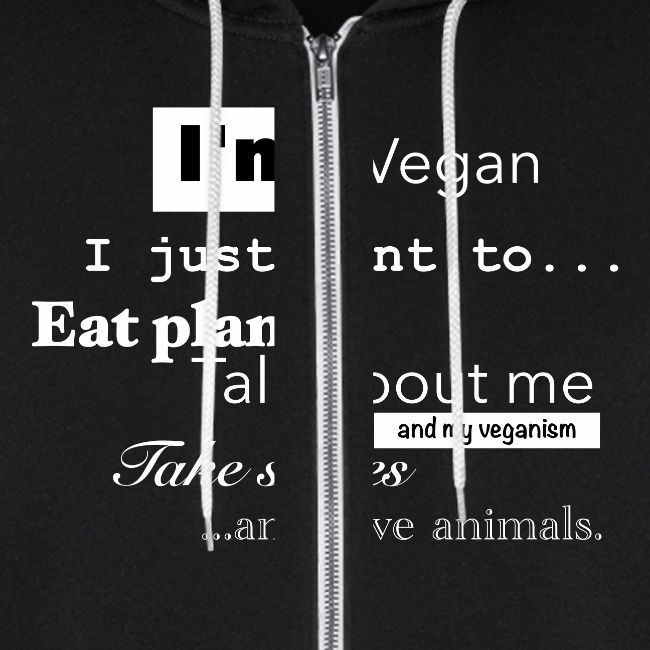 I'm a Vegan