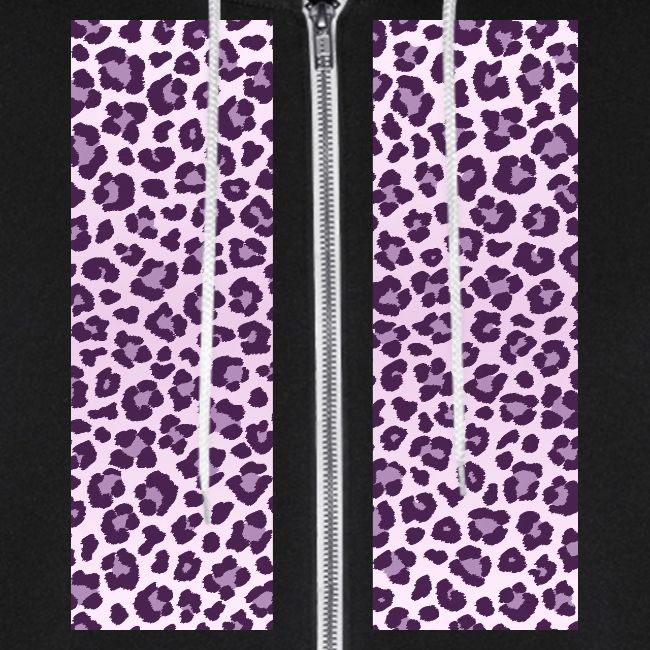 Purple Color Leopard Pattern