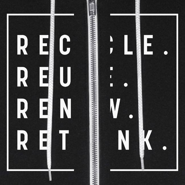 Recycle Reuse Renew Rethink Crisis Environmenta