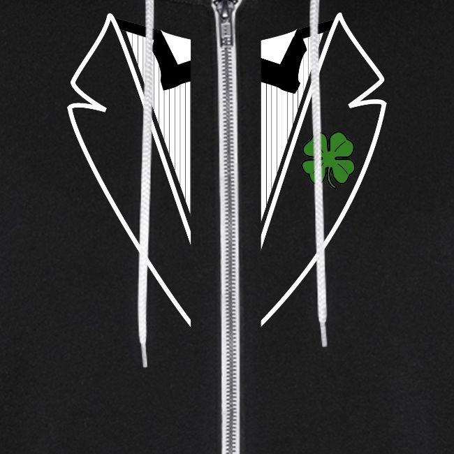 Shamrock Tuxedo w/ White Lapel