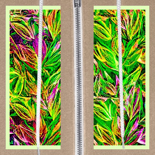 Textured Leaf Garden Art