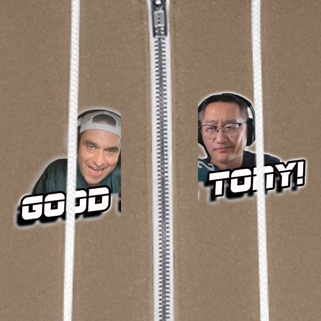 GOOD ONE, TONY! (with glow)