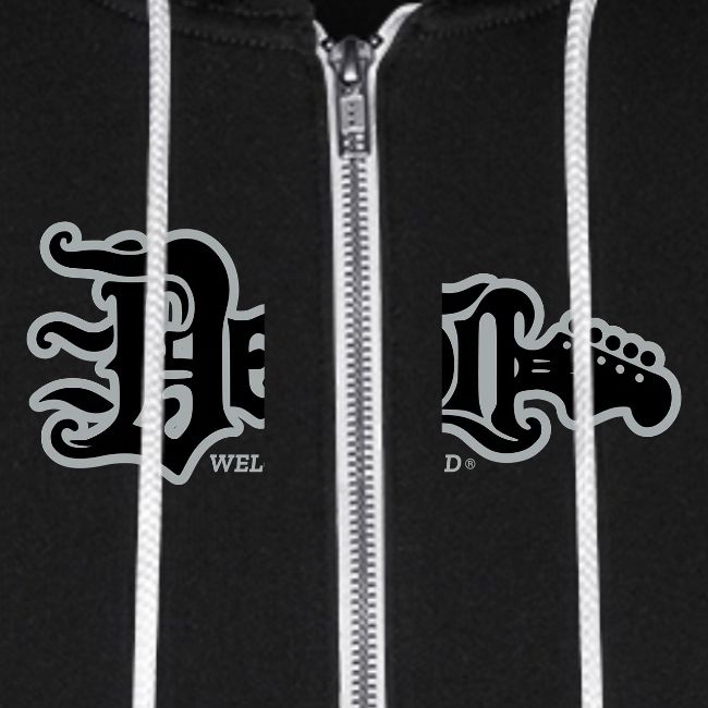 DETROIT GUITAR WTTD BLK SLR REG FONT