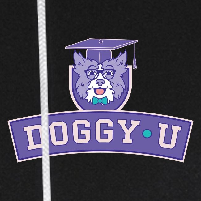 Doggy U Purple Stack Logo