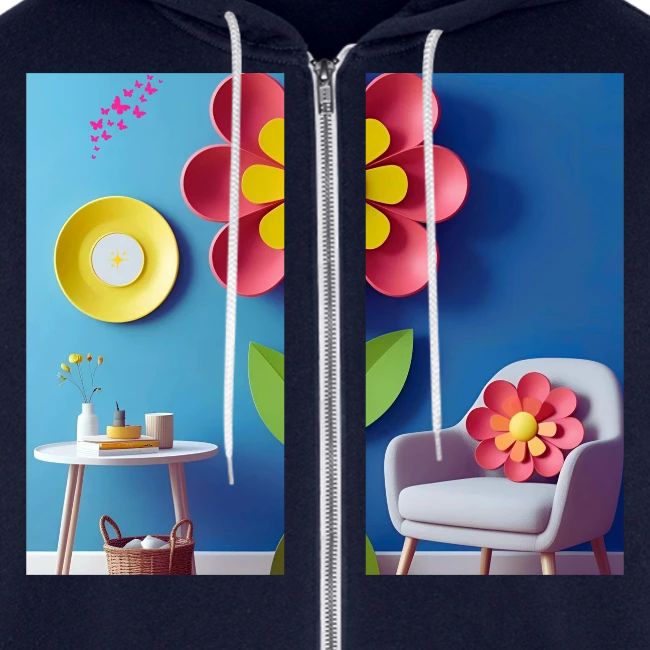 Flower design and harmony of environmental well-be