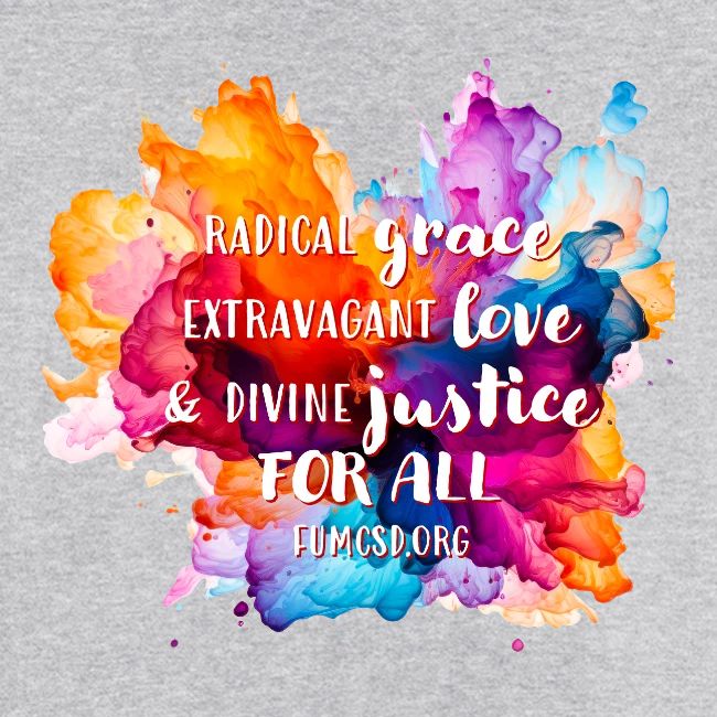 Grace Love Justice Color Splash