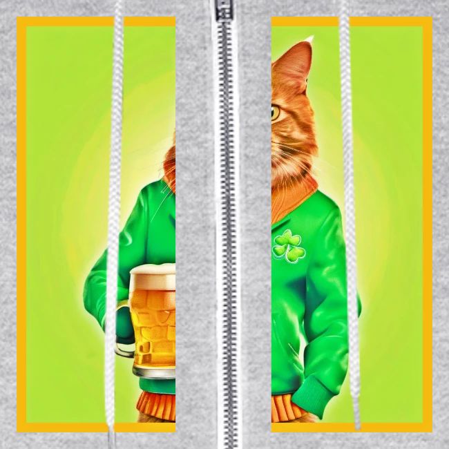 Irish Day Cat: Stylish Jacket Swagger