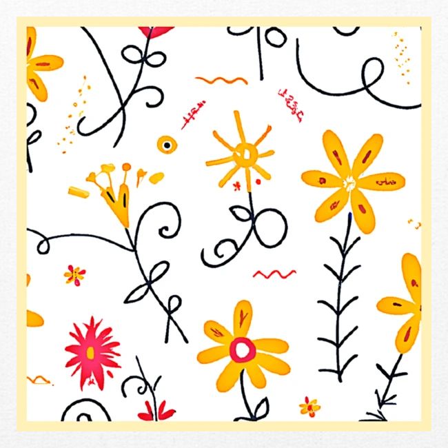 Whimsical Floral Pattern