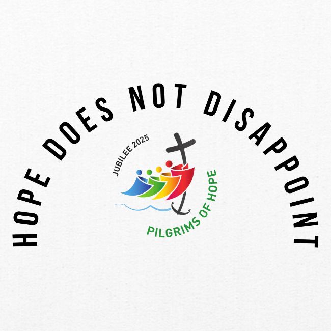 pilgrims of hope 2025 logo hope
