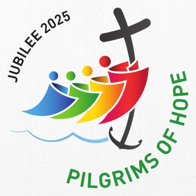 pilgrims of hope 2025 logo (Jubilee Year 2025)