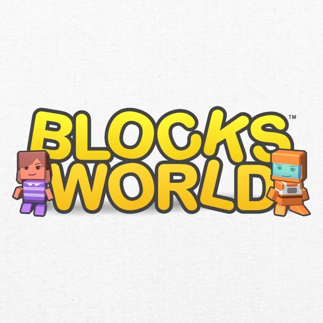 Blocksworld: Logo with Characters