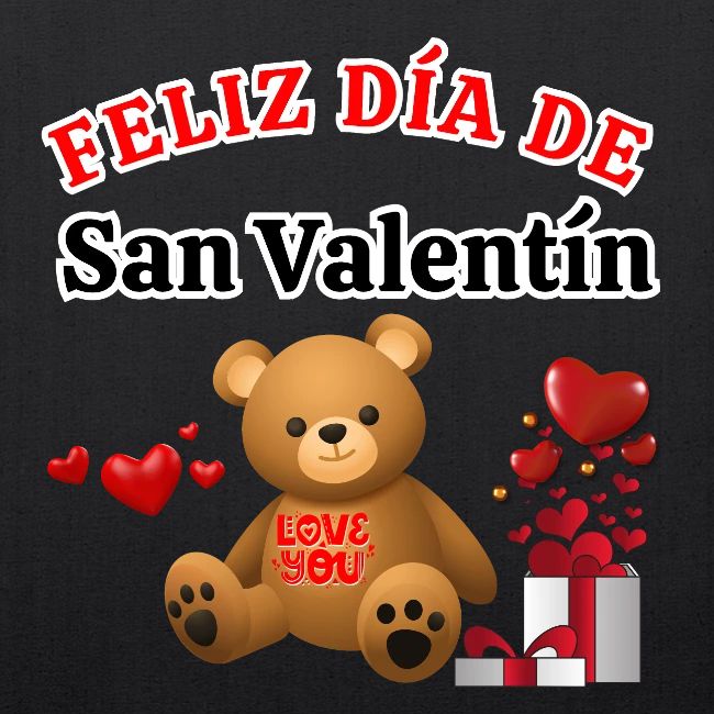 Valentine's Day Celebration Bears Love Hearts.