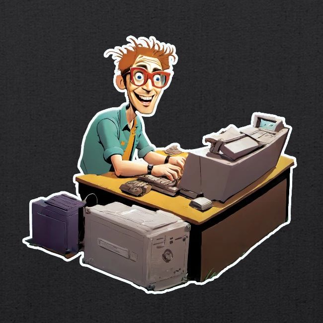 "Hard At Work"