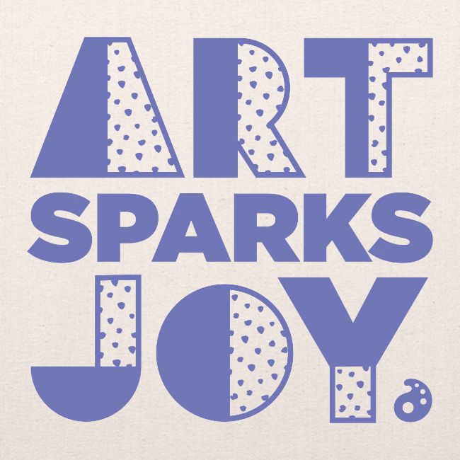 Art Sparks Joy (Purple)